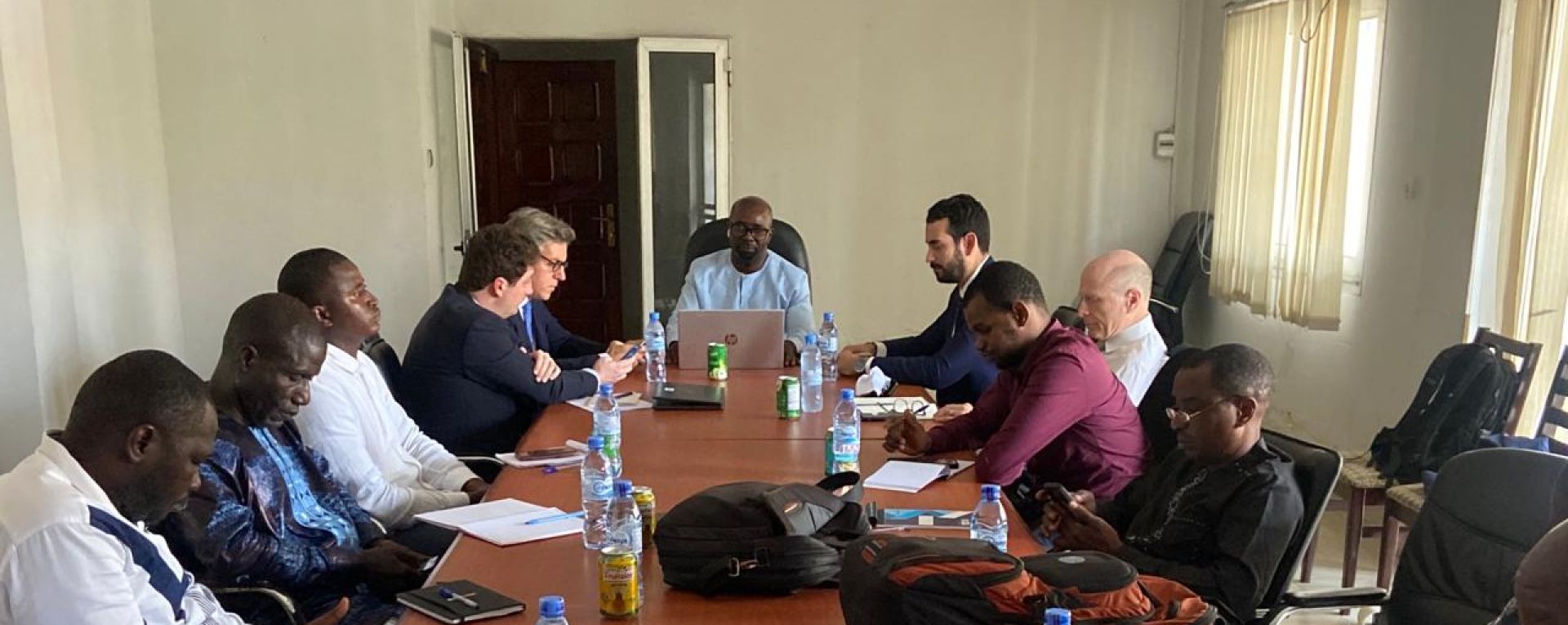 Government officials and PMT at a workshop