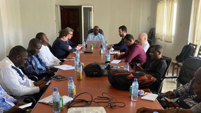 Government officials and PMT at a workshop